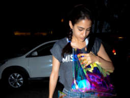 Sara Ali Khan snapped post her gym session in Bandra