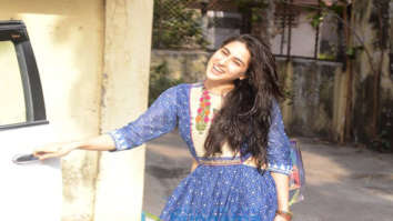 Sara Ali Khan snapped post her gym session in Mumbai