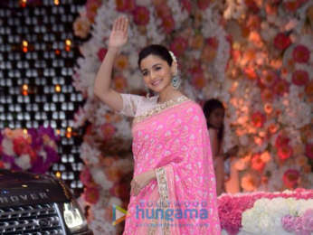 Shah Rukh Khan, Gauri Khan, Ranbir Kapoor and other celebs snapped at Akash Ambani - Shloka Mehta engagement ceremony