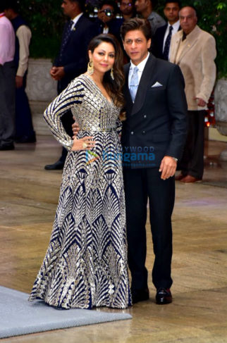 Shah Rukh Khan, Gauri Khan, Ranbir Kapoor and other celebs snapped at Akash Ambani – Shloka Mehta engagement ceremony