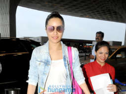 Shraddha Kapoor, Iulia Vantur, Taapsee Pannu and others leave for IIFA 2018