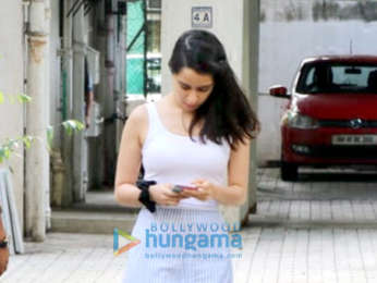 Shraddha Kapoor snapped at the office of Maddock Films in Bandra