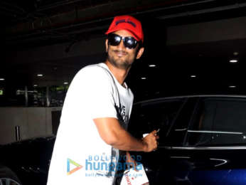 Sushant Singh Rajput and Sophie Choudry and others snapped at the airport