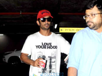Sushant Singh Rajput and Sophie Choudry and others snapped at the airport