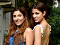 Tanisha Mukerji and Rhea Chakraborty snapped at the Simply Simone label launch