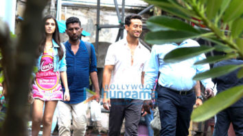 Tiger Shroff, Tara Sutaria and Ananya Pandey spotted on location shooting ‘Student Of The Year 2’