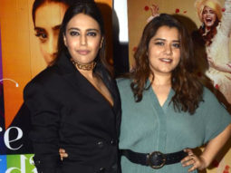 UNCUT: Swara Bhaskar & Shikha Talsania Surprise audience at Veere Di Wedding screening