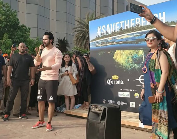 Varun Dhawan KICKS off a new clean-up drive on World Environment Day