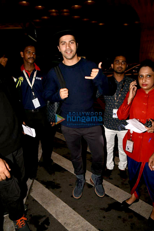 varun dhawan sonakshi sinha amyra dastur and others snapped at the airport 4