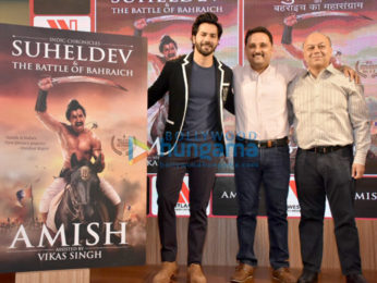 Varun Dhawan launches Amish Tripathi's book Suheldev & The Battle Of Bahraic