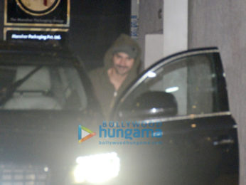 Varun Dhawan snapped post gym session