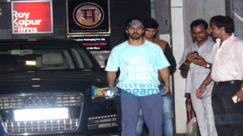 Varun Dhawan spotted outside his gym