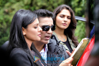 On The Sets Of The Movie Vishwaroop II