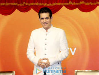 Vivek Oberoi and Omung Kumar snapped at Zee TV India's Best Dramebaaz press conference