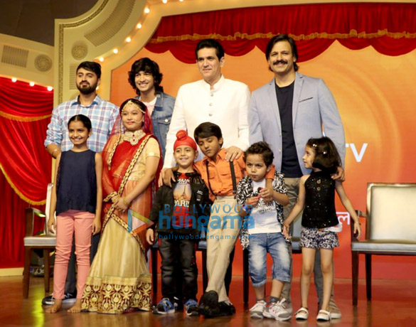 Vivek Oberoi and Omung Kumar snapped at Zee TV India’s Best Dramebaaz press conference