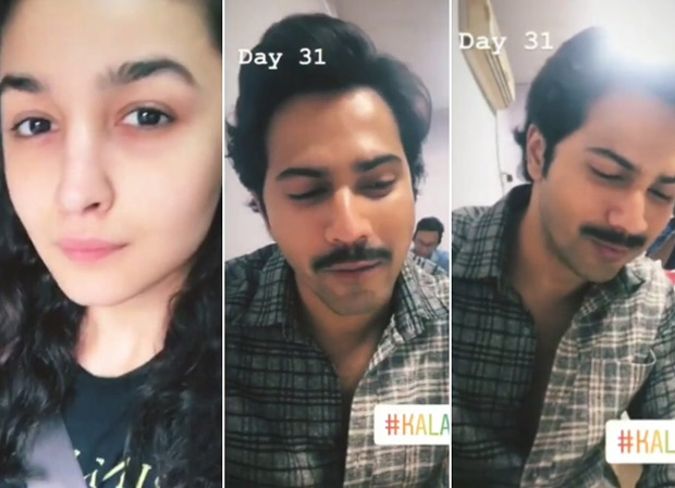 WATCH Alia Bhatt can't stop making fun of Varun Dhawan on the sets of Kalank