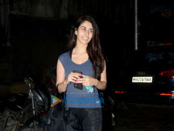 Aayush Sharma and Warina Hussain spotted at the gym in Bandra