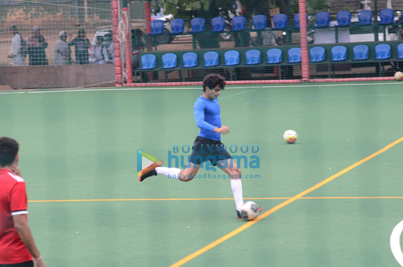 abhishek bachchan and mahendra singh dhoni and others snapped at a football match 2