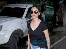 Aditi Rao Hydari snapped at Pali Village Cafe in Bandra