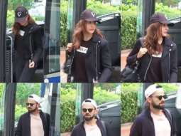 After wrapping up Sui Dhaaga and Zero, Anushka Sharma joins Virat Kohli in Cardiff