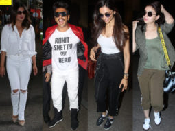 Airport Style: Priyanka Chopra, Ranveer Singh, Deepika Padukone, Alia Bhatt, Sonam Kapoor Ahuja, Kriti Sanon give us the newest in-flight uniform!