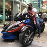 Ajay Devgn and his son Yug Devgn are 'Biker Boys' in London