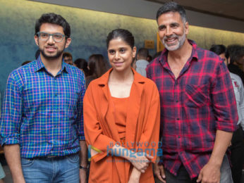 Akshay Kumar hosted a special screening of Marathi film 'Chumbak' at Yashraj Film Studio