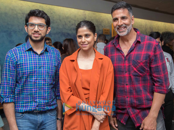 Akshay Kumar hosted a special screening of Marathi film ‘Chumbak’ at Yashraj Film Studio