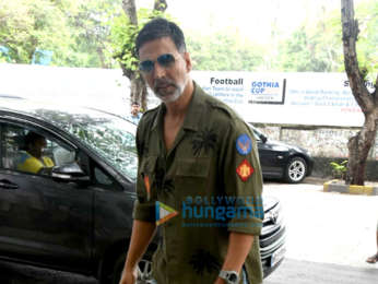 Akshay Kumar snapped at PVR, Juhu