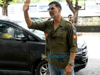 Akshay Kumar snapped at PVR, Juhu