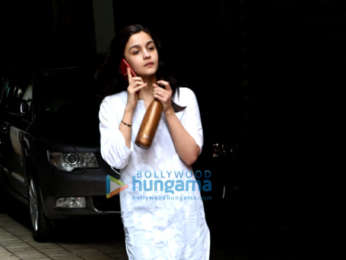 Alia Bhatt and Varun Dhawan snapped post dance practice