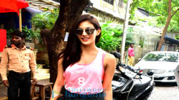 Amyra Dastur snapped at a cafe in Bandra