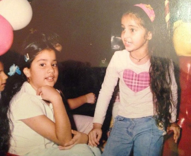 Ananya Panday’s throwback pic with Dhadak girl Janhvi Kapoor marks her terrific transformation!