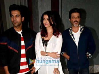 Anil Kapoor, Aishwarya Rai Bachchan and Rajkummar Rao snapped promoting Fanney Khan