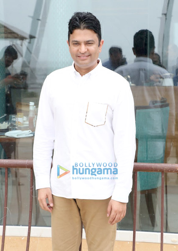 anil kapoor rakeysh omprakash mehra and bhushan kumar snapped promoting fanney khan at sun n sand hotel in juhu 4