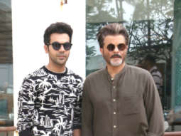 Anil Kapoor and Rajkummar Rao snapped promoting their film Fanney Khan at Sun N Sand in Juhu