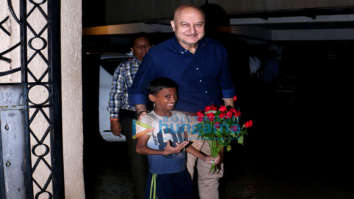 Anupam Kher spotted at Juhu