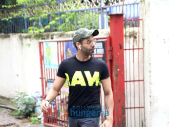 Aparshakti Khurrana and Anirudh Tanwar spotted at Taj Mahal Tea House