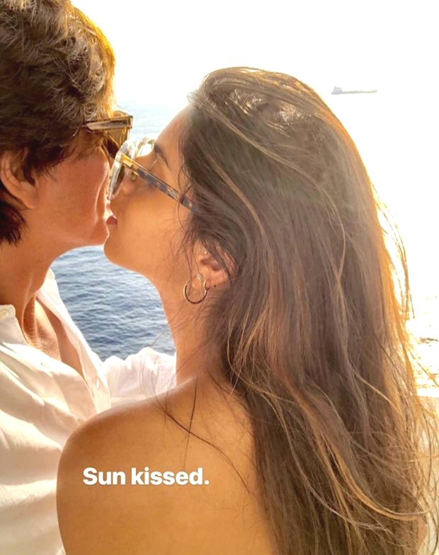 Aryan Khan chills with little bro AbRam; Suhana Khan gives a sweet kiss to dad Shah Rukh Khan during Barcelona vacation