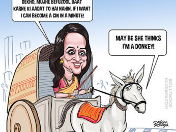 Bollywood Toons: Hema Malini says she can become a CM in a minute