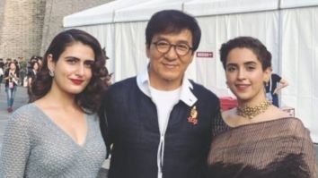 Dangal actresses Fatima Sana Shaikh and Sanya Malhotra can’t stop fangirling after meeting Jackie Chan