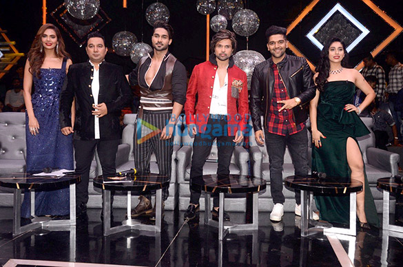 Esha Gupta, Himesh Reshammiya, Ahmed Khan and others snapped on sets of High Fever Dance Ka Tevar