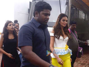 Esha Gupta snapped at Film City