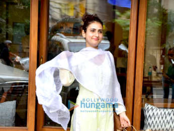 Fatima Sana Shaikh snapped at Sequel in Bandra