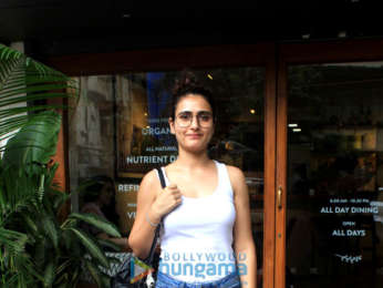Fatima Sana Shaikh snapped at Sequel in Bandra