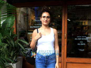 Fatima Sana Shaikh snapped at Sequel in Bandra