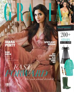 Diana Penty On The Cover Of Grazia