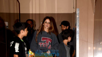 Hrithik Roshan and family snapped at PVR, Juhu