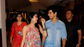 Ishaan Khatter and Janhvi Kapoor promote Dhadak at Sun N Sand hotel