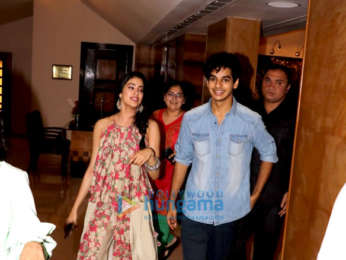 Ishaan Khatter and Janhvi Kapoor promote Dhadak at Sun N Sand hotel